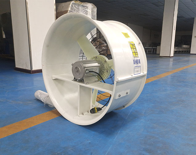 710 Pozitif Basınçlı Fiberglas Eksenel Akış Fanı